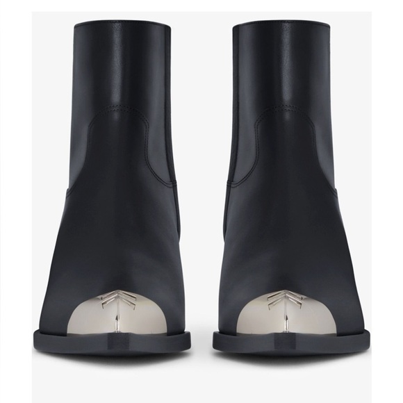 NWT Givenchy Women's Black Western Ankle Boots - size FR 36 - Picture 3 of 12